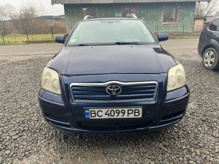 Синий Тойота Авенсис, объемом двигателя 2 л и пробегом 348 тыс. км за 3800 $, фото 1 на Automoto.ua