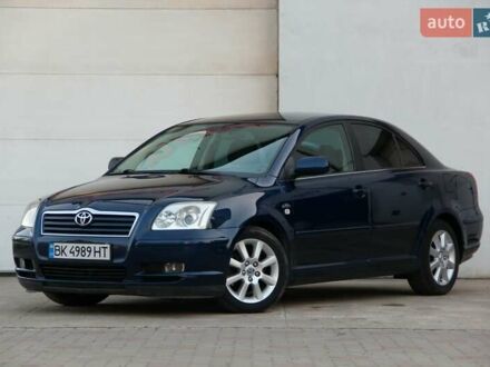 Тойота Авенсіс 2005 у Сарнах на Automoto.ua Синій Тойота Авенсіс, об'ємом двигуна 2.2 л та пробігом 292 тис. км за 4999 $, фото 1 на Automoto.ua