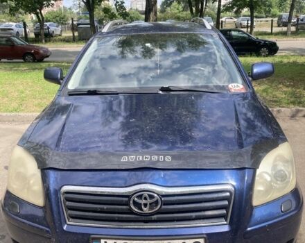 Синий Тойота Авенсис, объемом двигателя 2.2 л и пробегом 356 тыс. км за 3000 $, фото 1 на Automoto.ua
