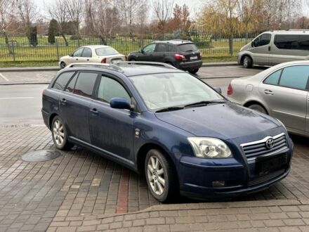 Синий Тойота Авенсис, объемом двигателя 2 л и пробегом 370 тыс. км за 2100 $, фото 1 на Automoto.ua