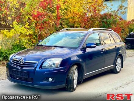Синий Тойота Авенсис, объемом двигателя 2 л и пробегом 232 тыс. км за 5500 $, фото 1 на Automoto.ua