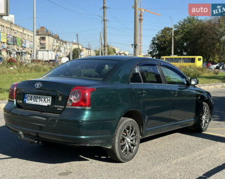 Зеленый Тойота Авенсис, объемом двигателя 2 л и пробегом 205 тыс. км за 4700 $, фото 5 на Automoto.ua