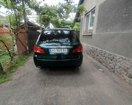 Зелений Тойота Авенсіс, об'ємом двигуна 2 л та пробігом 380 тис. км за 4200 $, фото 4 на Automoto.ua
