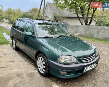 Зеленый Тойота Авенсис, объемом двигателя 2 л и пробегом 472 тыс. км за 3000 $, фото 1 на Automoto.ua