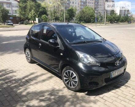 Чорний Тойота Айго, об'ємом двигуна 1 л та пробігом 170 тис. км за 4550 $, фото 1 на Automoto.ua