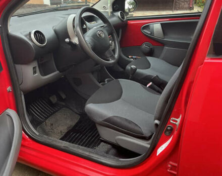 Красный Тойота Айго, объемом двигателя 1 л и пробегом 162 тыс. км за 5000 $, фото 6 на Automoto.ua