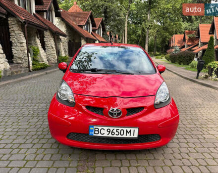Красный Тойота Айго, объемом двигателя 1 л и пробегом 130 тыс. км за 5650 $, фото 7 на Automoto.ua