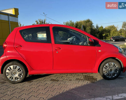Красный Тойота Айго, объемом двигателя 1 л и пробегом 162 тыс. км за 5000 $, фото 4 на Automoto.ua