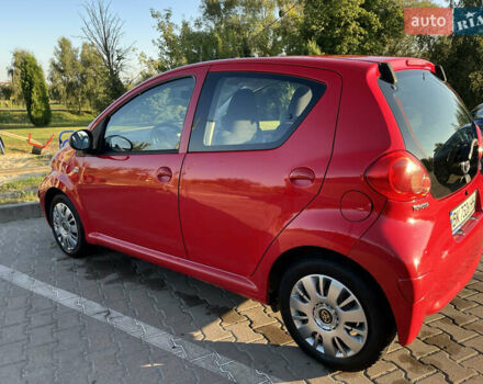Красный Тойота Айго, объемом двигателя 1 л и пробегом 162 тыс. км за 5000 $, фото 3 на Automoto.ua