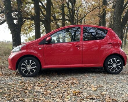 Красный Тойота Айго, объемом двигателя 1 л и пробегом 60 тыс. км за 3541 $, фото 1 на Automoto.ua