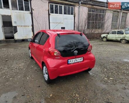 Красный Тойота Айго, объемом двигателя 1 л и пробегом 182 тыс. км за 4300 $, фото 1 на Automoto.ua