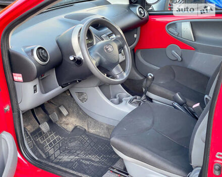 Красный Тойота Айго, объемом двигателя 1 л и пробегом 177 тыс. км за 4490 $, фото 9 на Automoto.ua