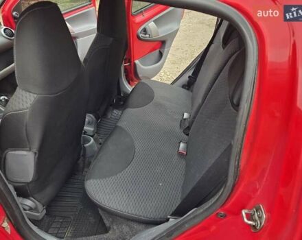 Красный Тойота Айго, объемом двигателя 1 л и пробегом 182 тыс. км за 4300 $, фото 7 на Automoto.ua