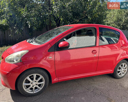 Червоний Тойота Айго, об'ємом двигуна 0.99 л та пробігом 156 тис. км за 5600 $, фото 3 на Automoto.ua