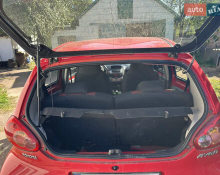 Червоний Тойота Айго, об'ємом двигуна 0.99 л та пробігом 156 тис. км за 5600 $, фото 4 на Automoto.ua