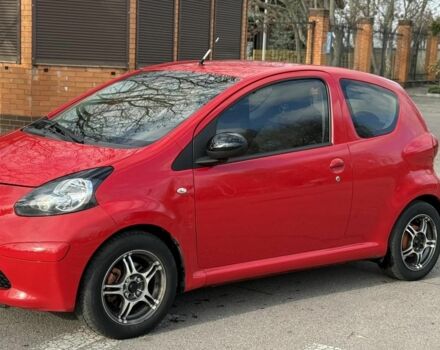 Красный Тойота Айго, объемом двигателя 1 л и пробегом 207 тыс. км за 4300 $, фото 5 на Automoto.ua