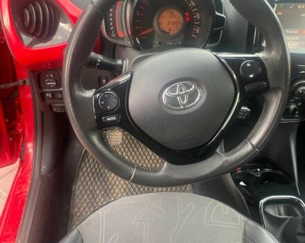 Красный Тойота Айго, объемом двигателя 1 л и пробегом 95 тыс. км за 8300 $, фото 8 на Automoto.ua
