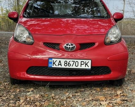 Красный Тойота Айго, объемом двигателя 1 л и пробегом 60 тыс. км за 3541 $, фото 1 на Automoto.ua