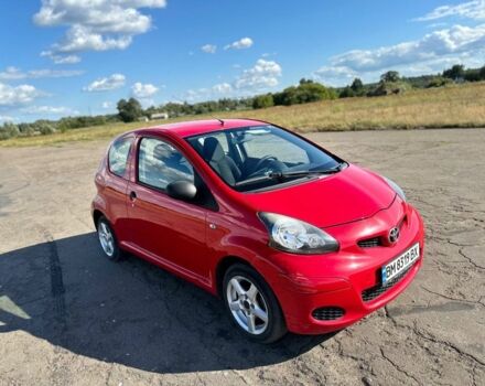 Червоний Тойота Айго, об'ємом двигуна 1 л та пробігом 82 тис. км за 4200 $, фото 1 на Automoto.ua