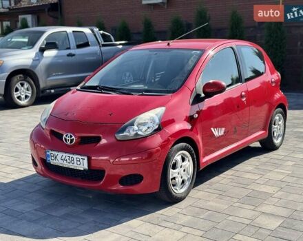 Червоний Тойота Айго, об'ємом двигуна 1 л та пробігом 180 тис. км за 5500 $, фото 1 на Automoto.ua