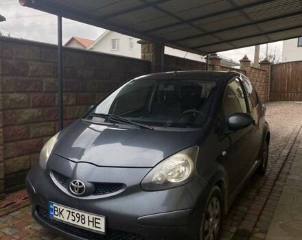 Серый Тойота Айго, объемом двигателя 1 л и пробегом 171 тыс. км за 4100 $, фото 3 на Automoto.ua