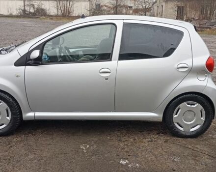 Серый Тойота Айго, объемом двигателя 1 л и пробегом 224 тыс. км за 3900 $, фото 1 на Automoto.ua