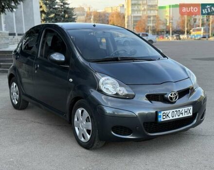 Серый Тойота Айго, объемом двигателя 1 л и пробегом 247 тыс. км за 4250 $, фото 12 на Automoto.ua