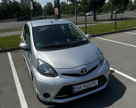 Сірий Тойота Айго, об'ємом двигуна 1 л та пробігом 99 тис. км за 6000 $, фото 1 на Automoto.ua