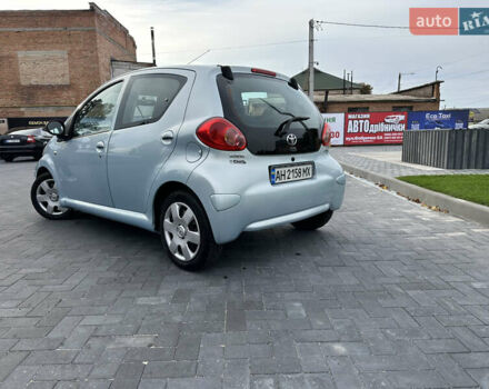 Синий Тойота Айго, объемом двигателя 1 л и пробегом 130 тыс. км за 4500 $, фото 17 на Automoto.ua