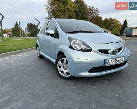 Синий Тойота Айго, объемом двигателя 1 л и пробегом 130 тыс. км за 4500 $, фото 11 на Automoto.ua