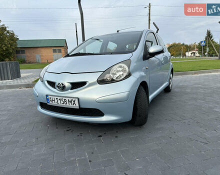Синий Тойота Айго, объемом двигателя 1 л и пробегом 130 тыс. км за 4500 $, фото 14 на Automoto.ua