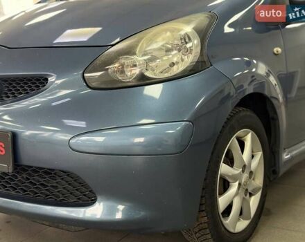 Синий Тойота Айго, объемом двигателя 1 л и пробегом 122 тыс. км за 4490 $, фото 4 на Automoto.ua