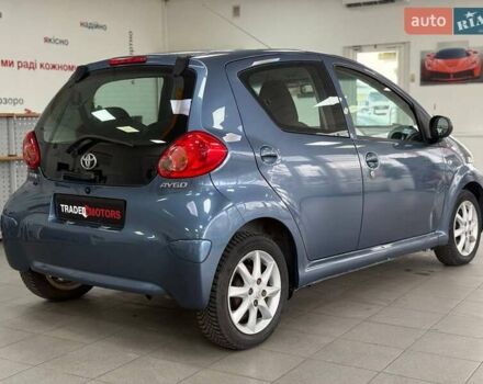 Синий Тойота Айго, объемом двигателя 1 л и пробегом 122 тыс. км за 4490 $, фото 7 на Automoto.ua
