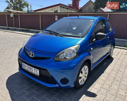 Синий Тойота Айго, объемом двигателя 1 л и пробегом 253 тыс. км за 4300 $, фото 1 на Automoto.ua