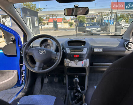 Синий Тойота Айго, объемом двигателя 1 л и пробегом 253 тыс. км за 4300 $, фото 12 на Automoto.ua