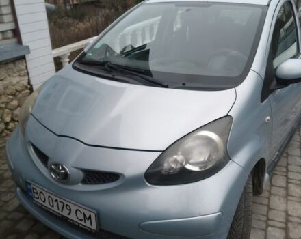 Синій Тойота Айго, об'ємом двигуна 1 л та пробігом 281 тис. км за 3600 $, фото 1 на Automoto.ua