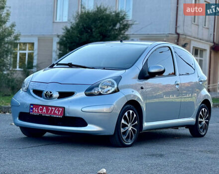 Синій Тойота Айго, об'ємом двигуна 1 л та пробігом 220 тис. км за 4200 $, фото 1 на Automoto.ua