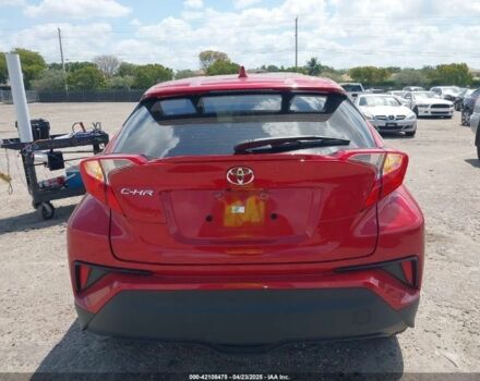 Красный Тойота C-HR, объемом двигателя 2 л и пробегом 80 тыс. км за 17500 $, фото 1 на Automoto.ua