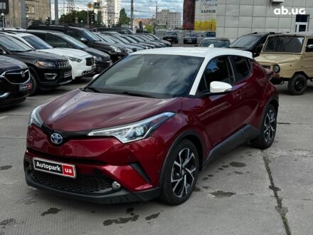 Красный Тойота C-HR, объемом двигателя 2 л и пробегом 76 тыс. км за 17690 $, фото 1 на Automoto.ua