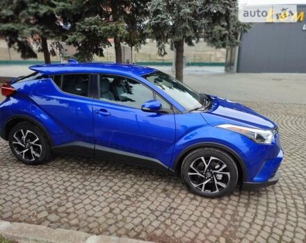 Синий Тойота C-HR, объемом двигателя 2 л и пробегом 34 тыс. км за 19600 $, фото 13 на Automoto.ua