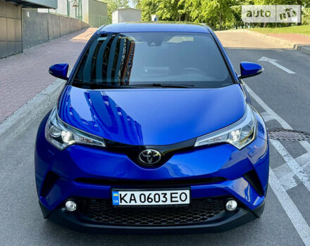 Синий Тойота C-HR, объемом двигателя 1.2 л и пробегом 43 тыс. км за 18999 $, фото 39 на Automoto.ua