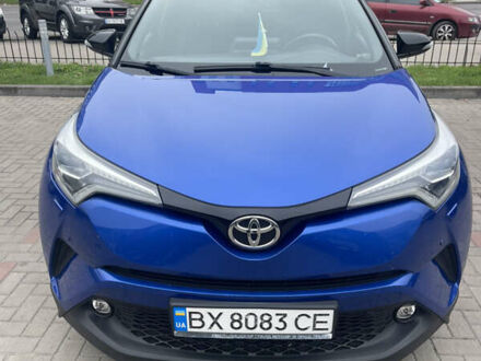 Синий Тойота C-HR, объемом двигателя 1.2 л и пробегом 91 тыс. км за 20000 $, фото 1 на Automoto.ua