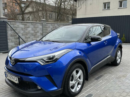 Синій Тойота C-HR, об'ємом двигуна 1.2 л та пробігом 89 тис. км за 21500 $, фото 1 на Automoto.ua