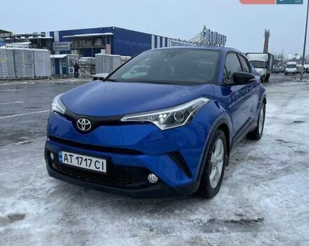 Синий Тойота C-HR, объемом двигателя 2 л и пробегом 52 тыс. км за 18000 $, фото 1 на Automoto.ua