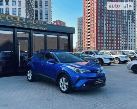 Синій Тойота C-HR, об'ємом двигуна 1.2 л та пробігом 67 тис. км за 19950 $, фото 1 на Automoto.ua