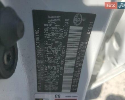 Белый Тойота Камри, объемом двигателя 2.49 л и пробегом 91 тыс. км за 6200 $, фото 11 на Automoto.ua
