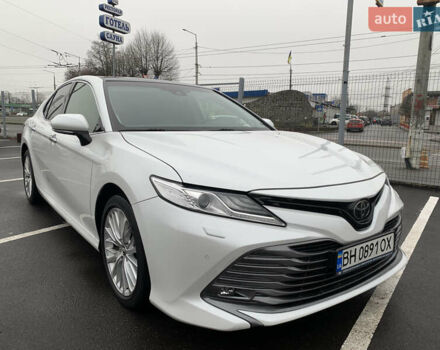 Белый Тойота Камри, объемом двигателя 2.49 л и пробегом 63 тыс. км за 23500 $, фото 8 на Automoto.ua