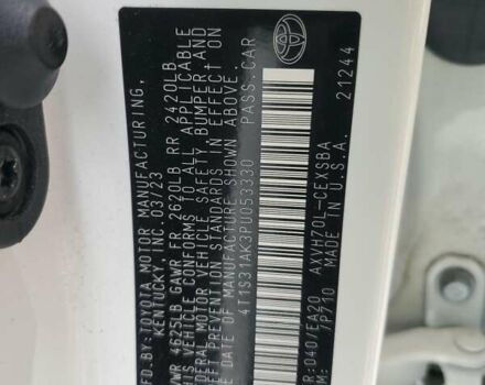 Білий Тойота Камрі, об'ємом двигуна 2.5 л та пробігом 54 тис. км за 9100 $, фото 11 на Automoto.ua