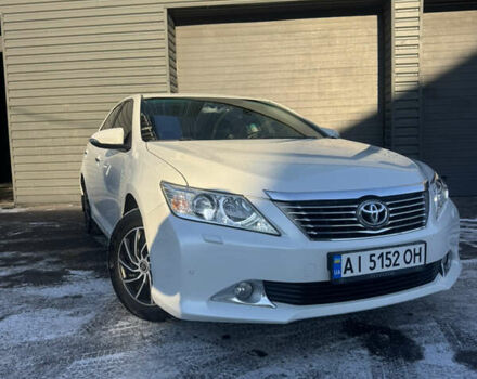Белый Тойота Камри, объемом двигателя 2.49 л и пробегом 162 тыс. км за 15500 $, фото 1 на Automoto.ua