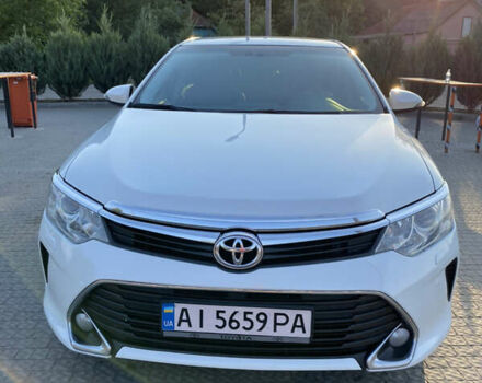 Тойота Камри 2014 в Полтаве на Automoto.ua Белый Тойота Камри, объемом двигателя 2.49 л и пробегом 203 тыс. км за 15800 $, фото 1 на Automoto.ua